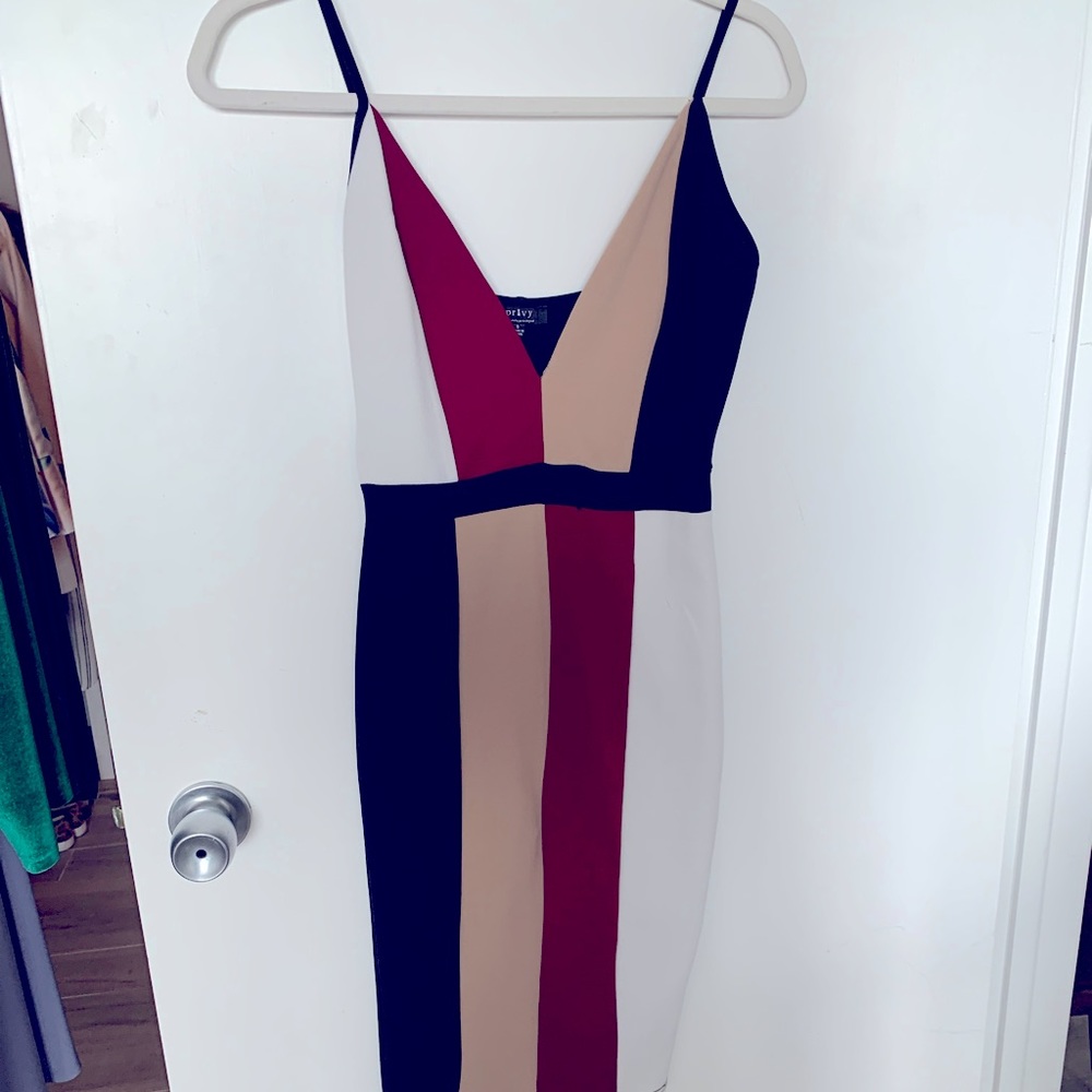 Color block dress